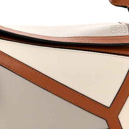 Loewe Calfskin Small Graphic Puzzle Bag Ghost Soft White 7 of 9