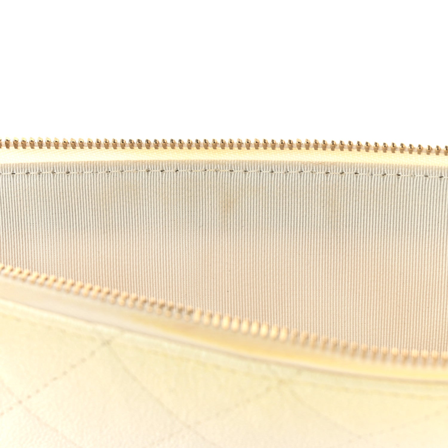 Chanel Iridescent Caviar Medium Night by the C Pouch Clutch White 10 of 14