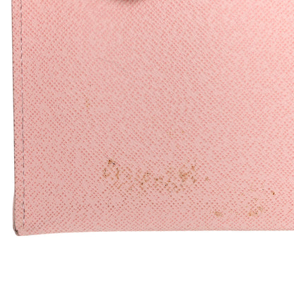 Louis Vuitton Damier Azur Pochette Felicie Chain Wallet Rose Ballerine 14 of 16