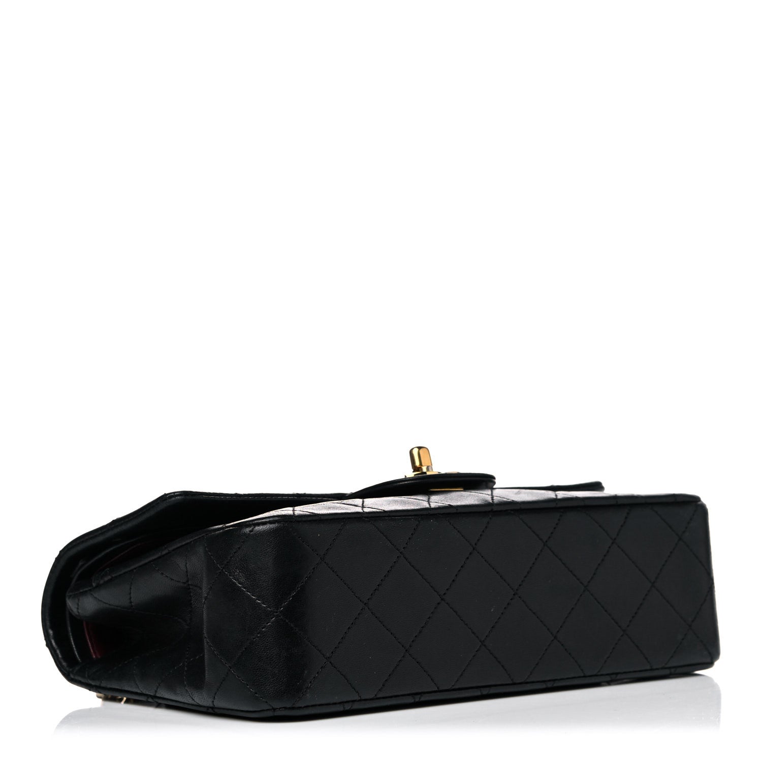 Chanel Lambskin Quilted Small Double Flap Black 4 of 18