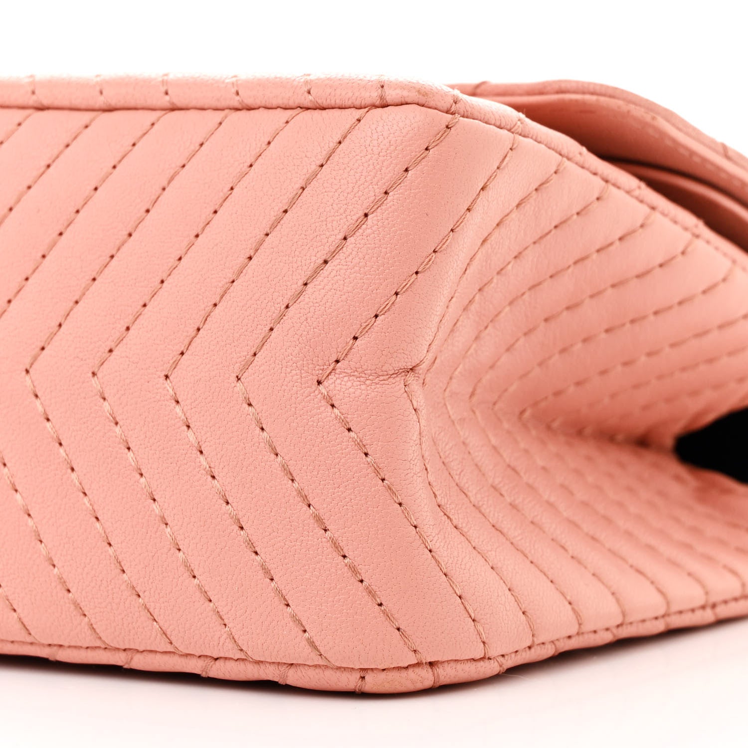 Chanel Sheepskin Chevron Quilted 2.55 Reissue 225 Flap Light Pink 10 of 11