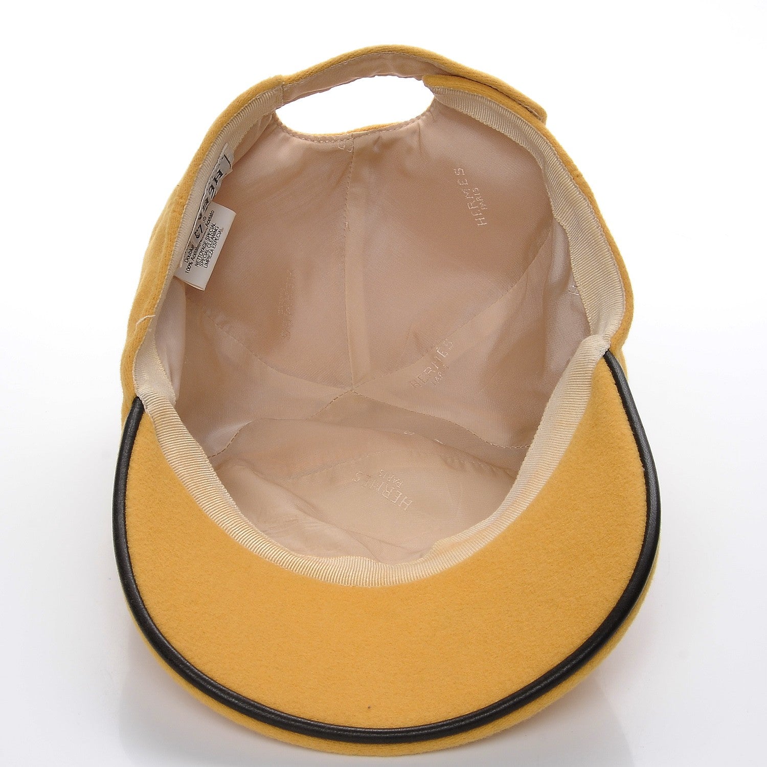 Hermes Wool Angora Hat Cap 57 4 of 10