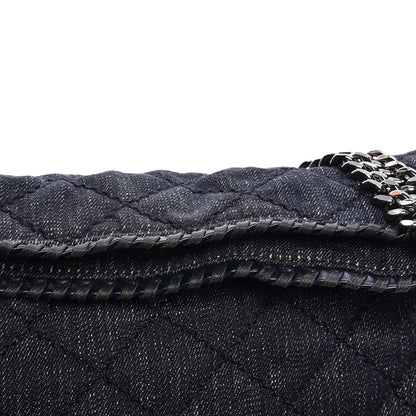 Stella McCartney Denim Quilted Small Baby Bella Tote 8 of 8