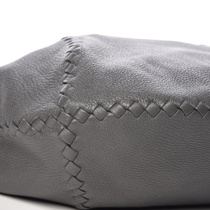 Bottega Veneta Cervo Deerskin Large Hobo Light Grey 10 of 11