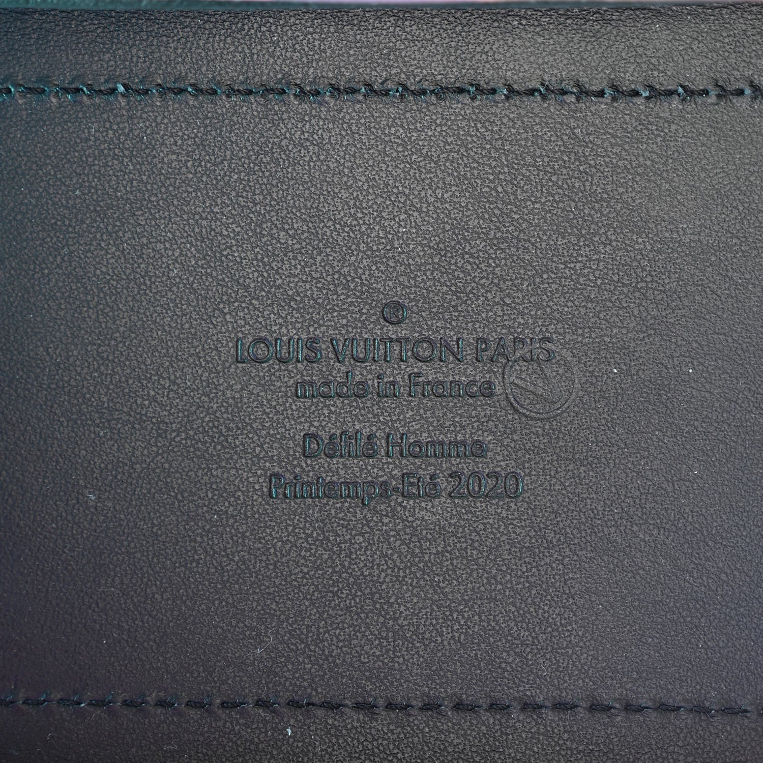 Louis Vuitton Calfskin PVC Monogram Solar Ray Soft Trunk Iridescent Prism Black 6 of 9