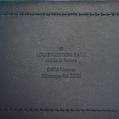 Louis Vuitton Calfskin PVC Monogram Solar Ray Soft Trunk Iridescent Prism Black 6 of 9