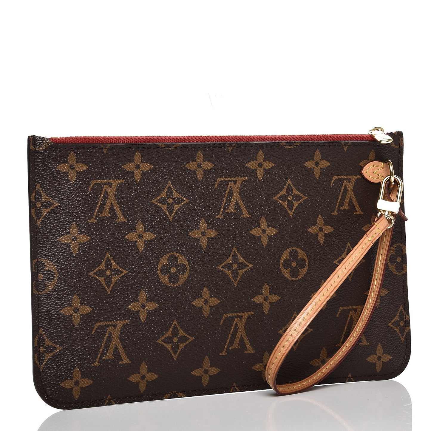 Monogram Neverfull MM GM Pochette Cherry