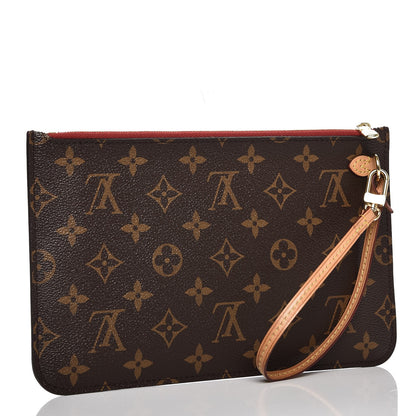 Louis Vuitton Monogram Neverfull MM GM Pochette Cherry 3 of 7