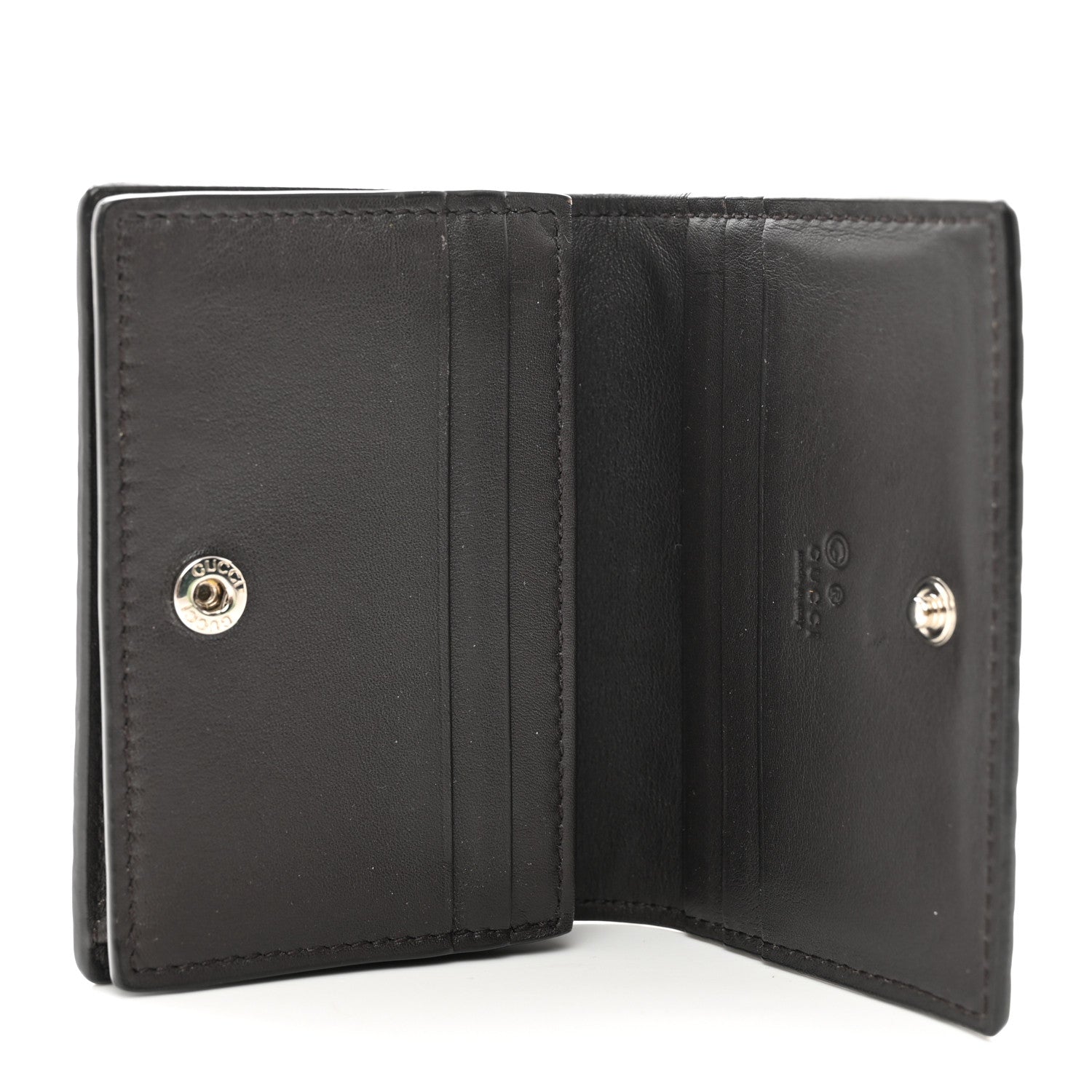 Gucci Microguccissima Card Case Wallet Testa Di Moro 5 of 7