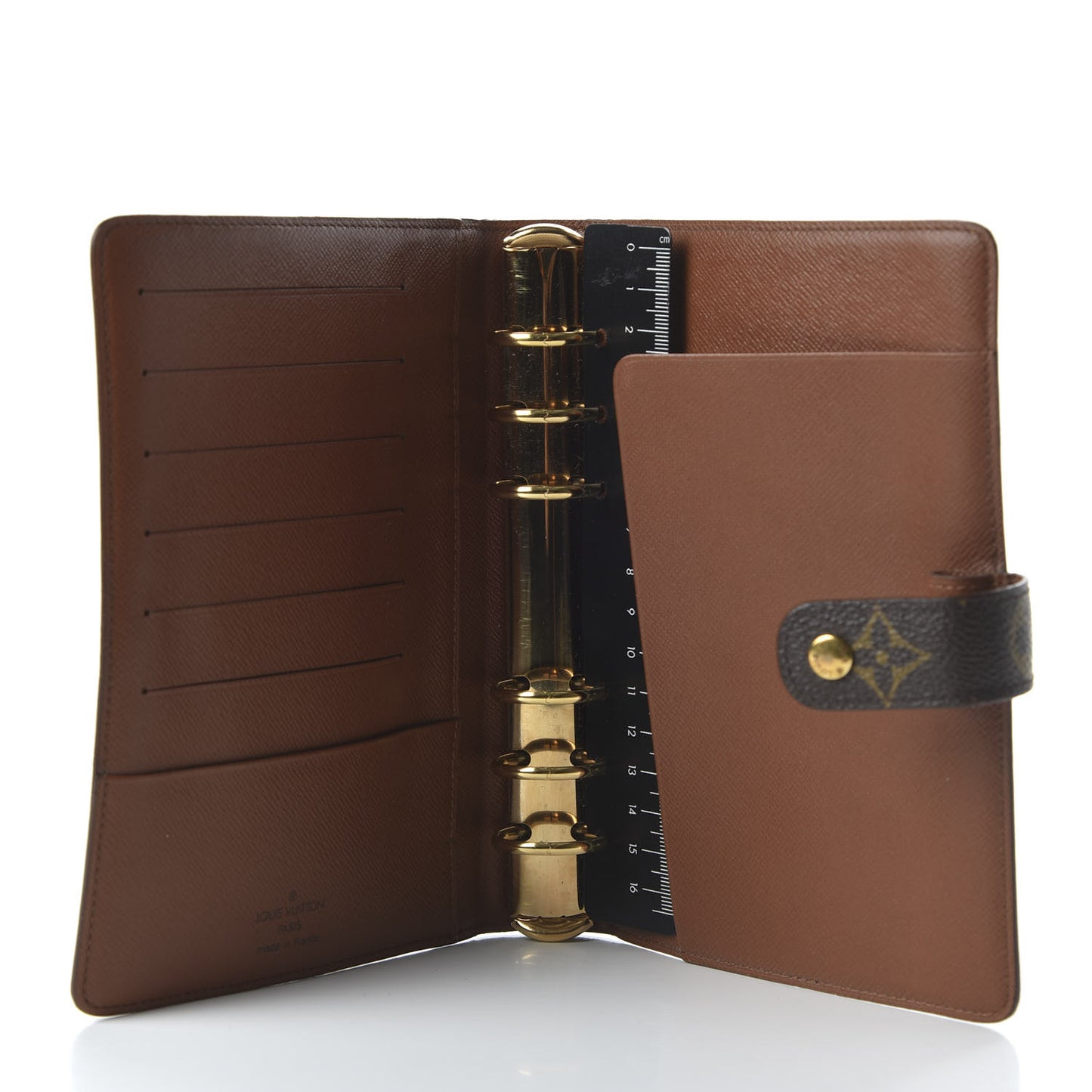 Monogram Medium Ring Agenda Cover