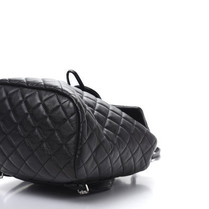 Chanel Lambskin Quilted Small Urban Spirit Backpack Black 6 of 10