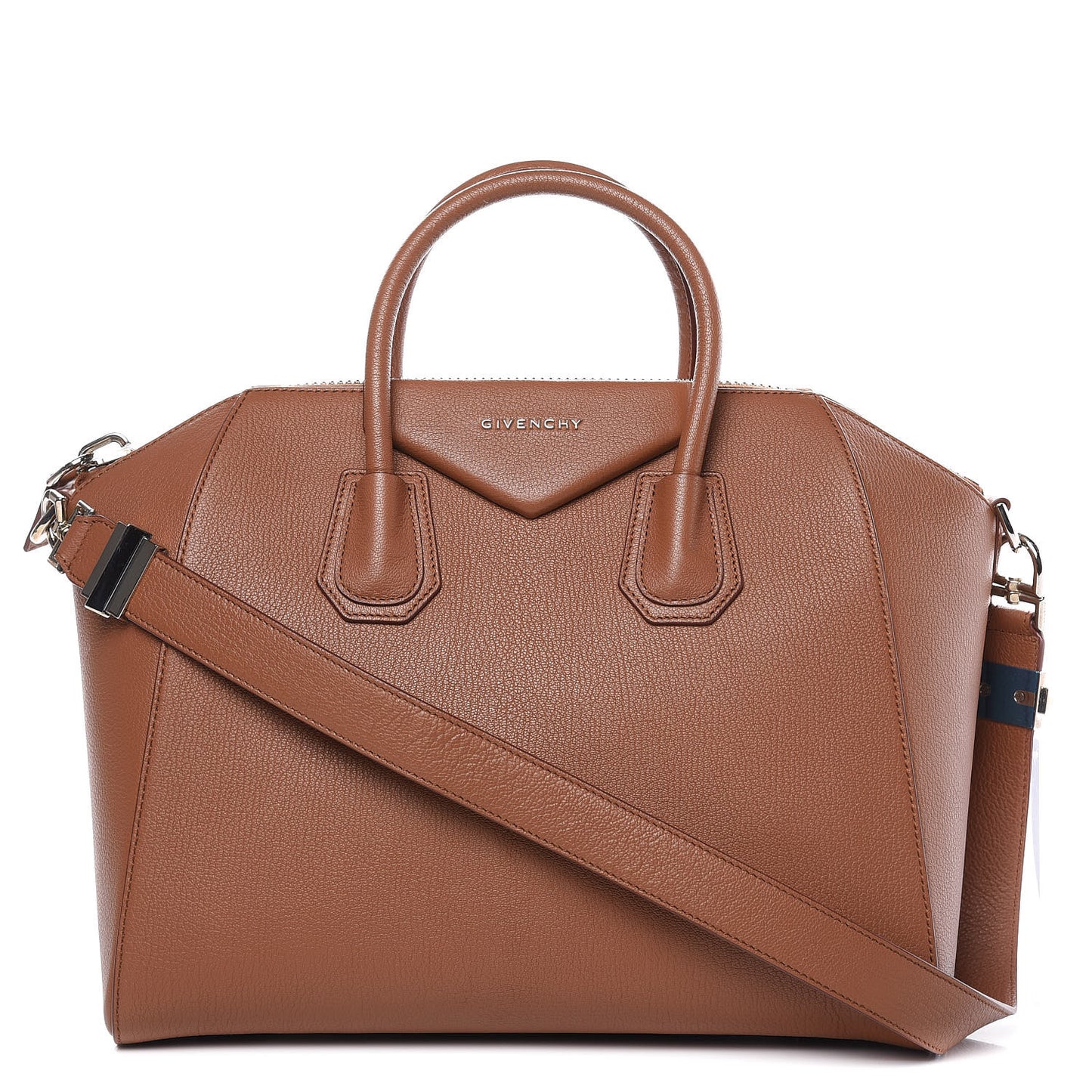 Sugar Goatskin Medium Antigona Cognac