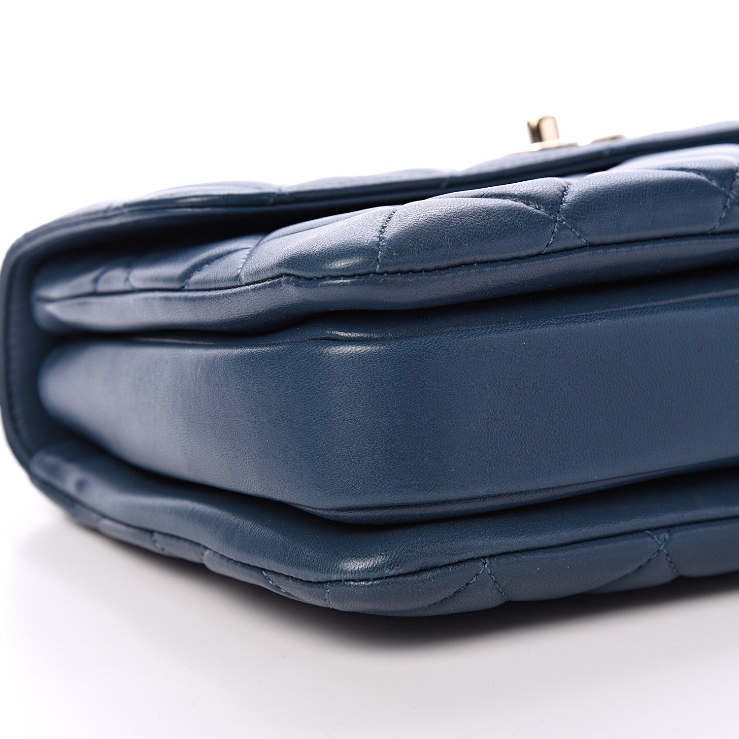 Chanel Lambskin Quilted Small Trendy CC Flap Dual Handle Bag Blue 8 of 11
