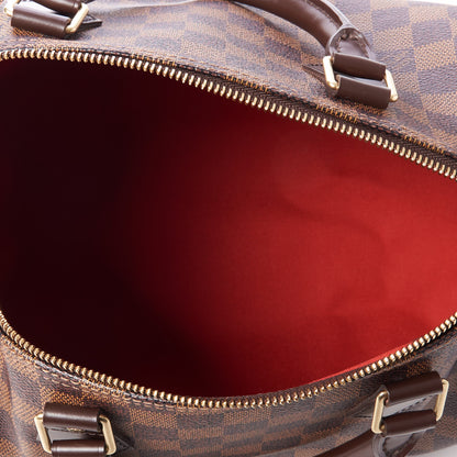 Louis Vuitton Damier Ebene Speedy 30 7 of 9