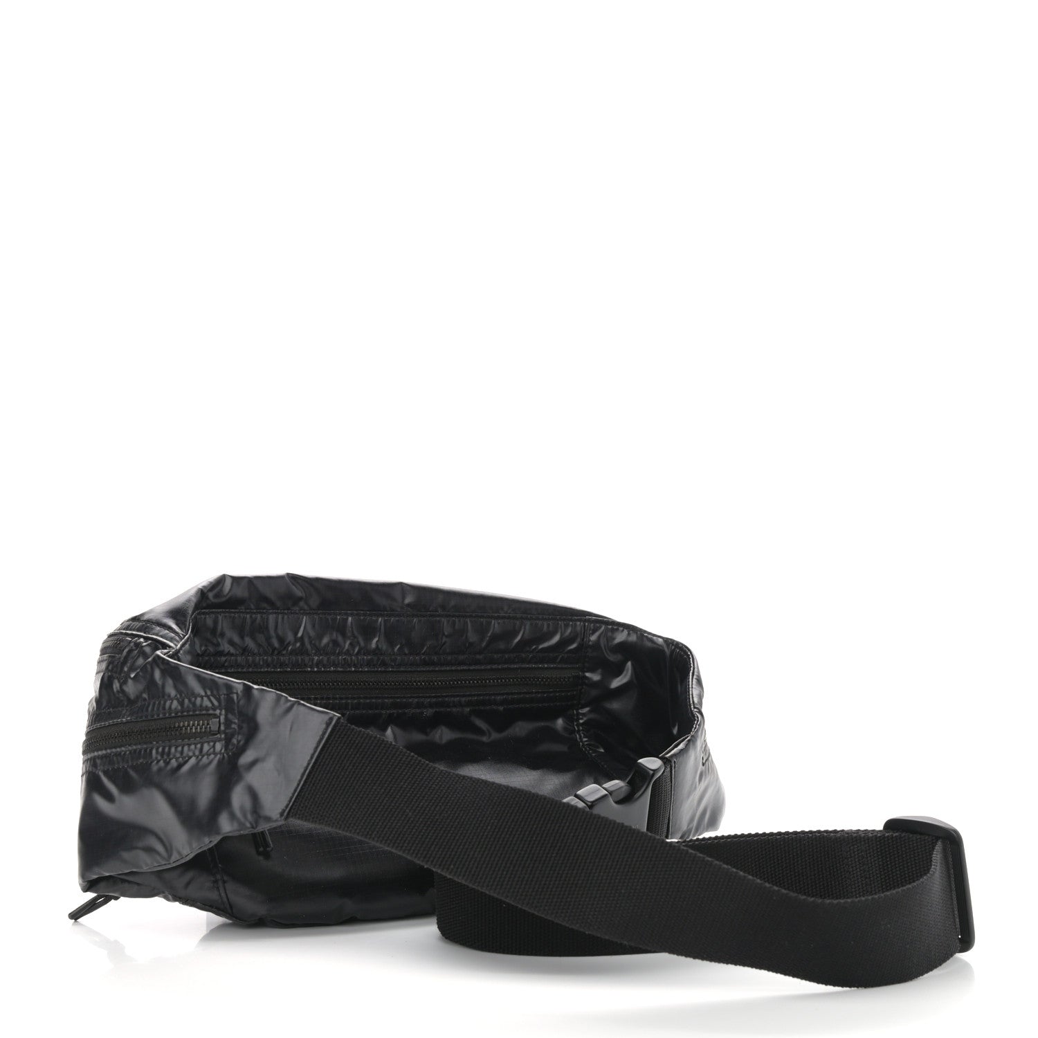 Saint Laurent Nylon Logo Ripstop Body Belt Bag Black 3 of 9