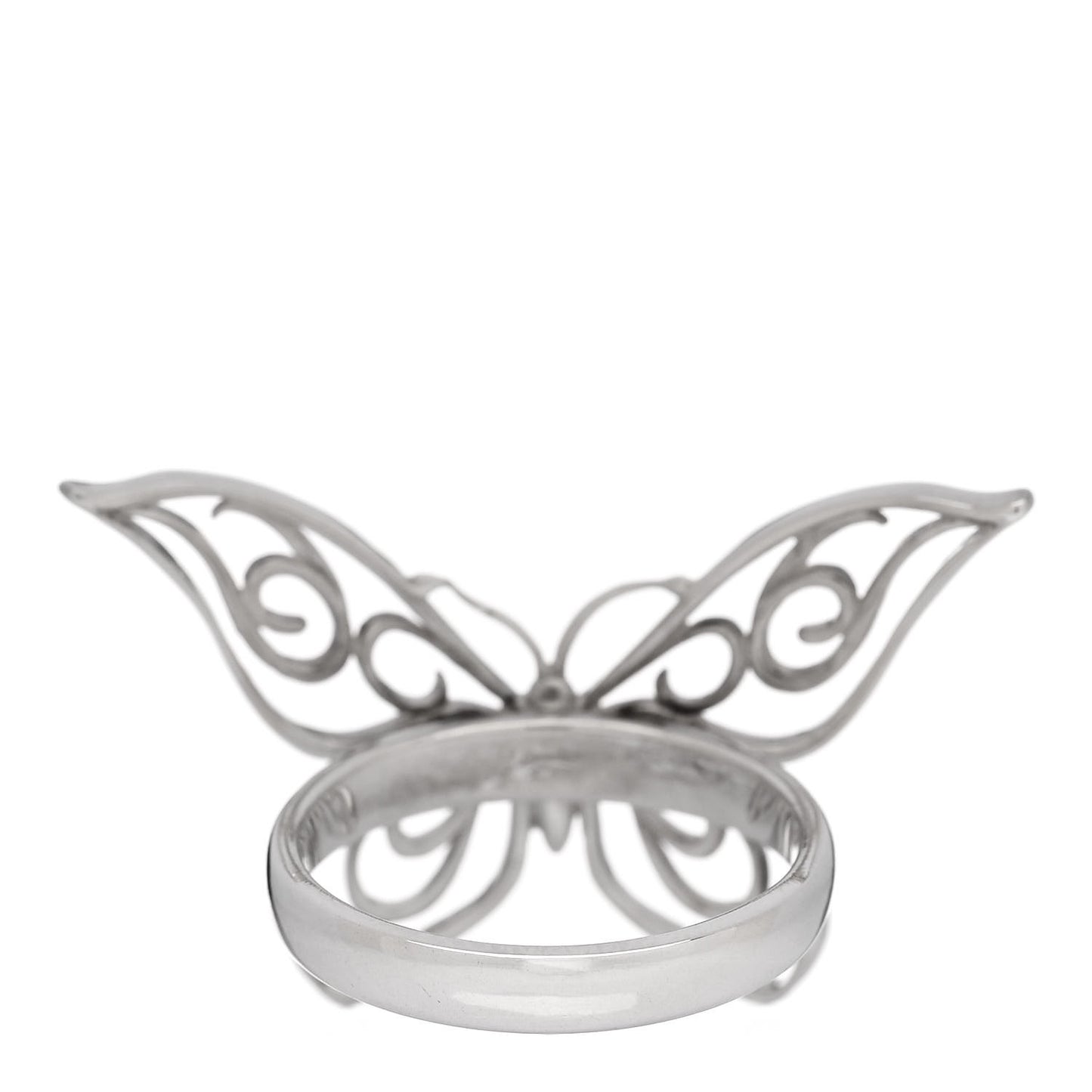 Sterling Silver Butterfly Ring 52 6