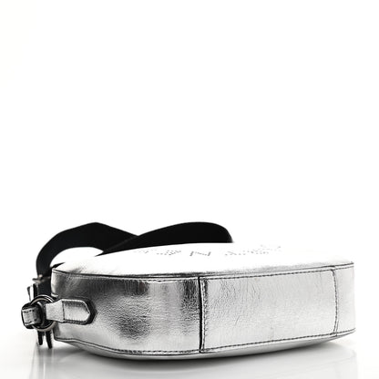 Stella McCartney Metallic Eco Alter Nappa Mini Camera Bag Silver 3 of 9