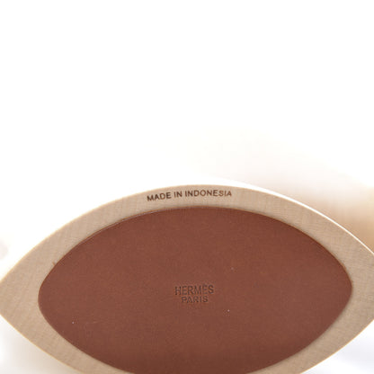 Hermes Maple Wood Samarcande Paperweight 7 of 8