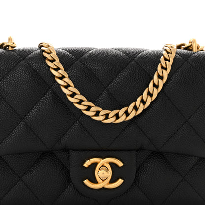 Chanel Caviar Quilted Mini Sweetheart Rectangular Flap Black 8 of 13