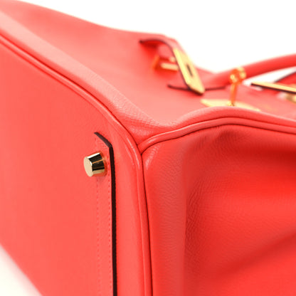Hermes Epsom BIRKIN 30 Rose Jaipur 10 of 12