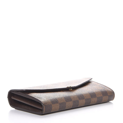 Louis Vuitton Damier Ebene Sarah Wallet NM 4 of 7