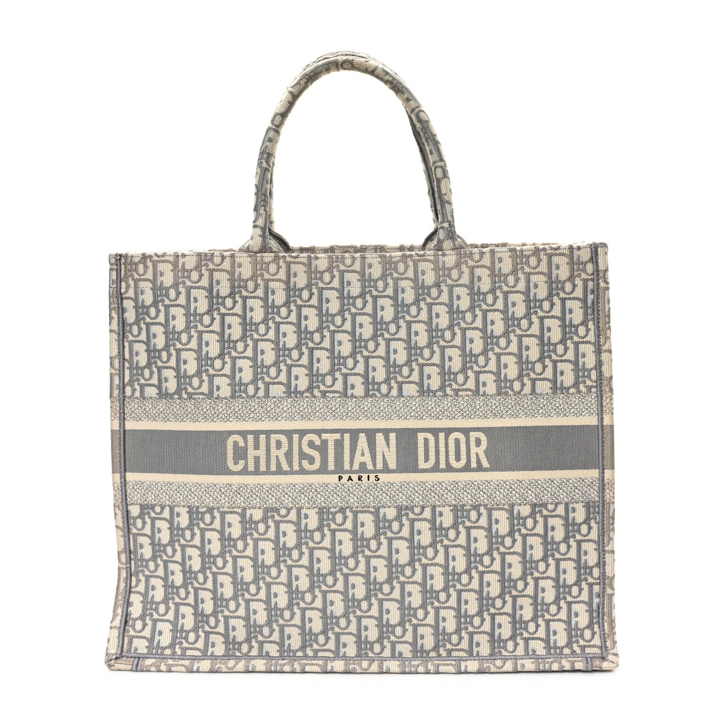 Oblique Large Book Tote Grey