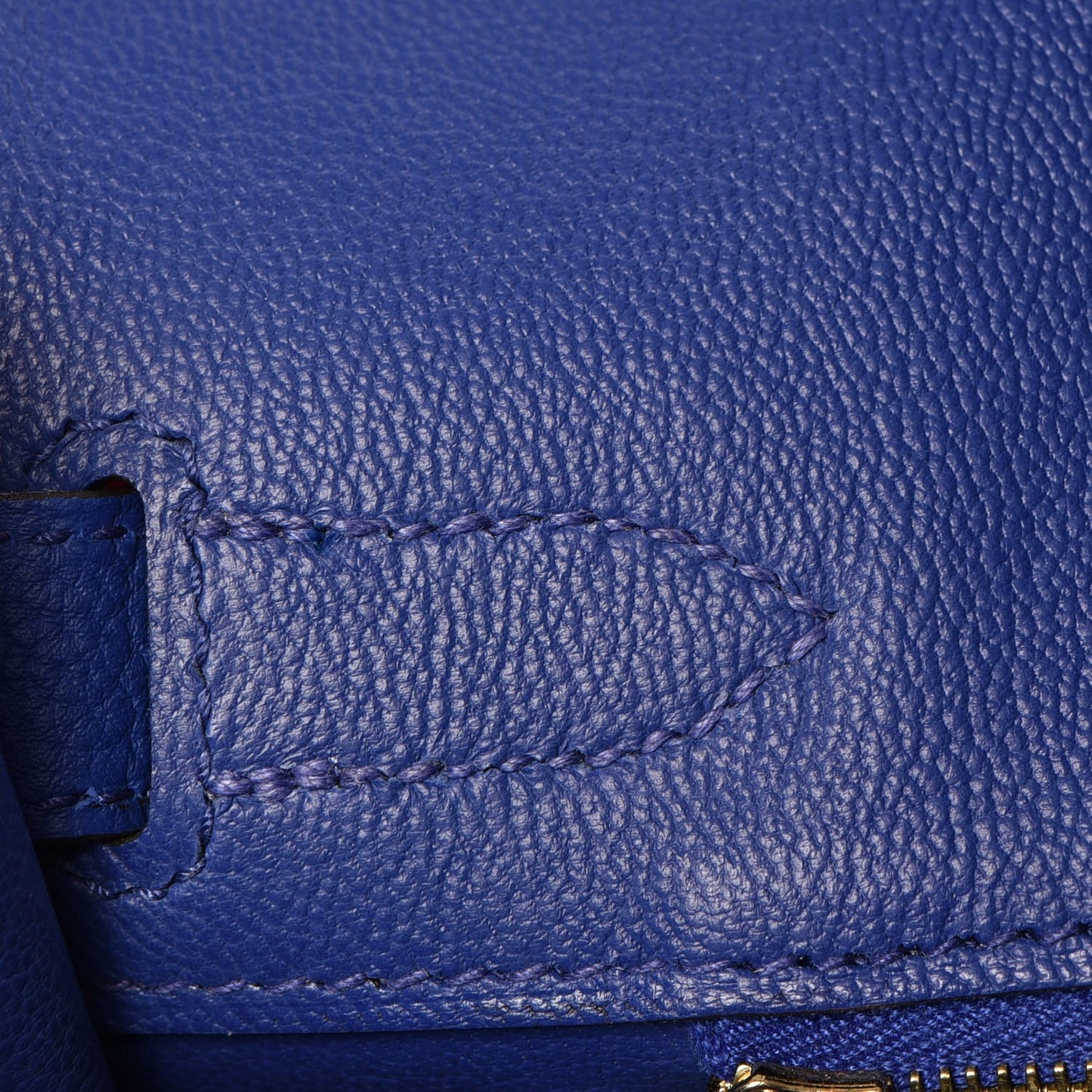 Togo Birkin 30 Bleu Electrique