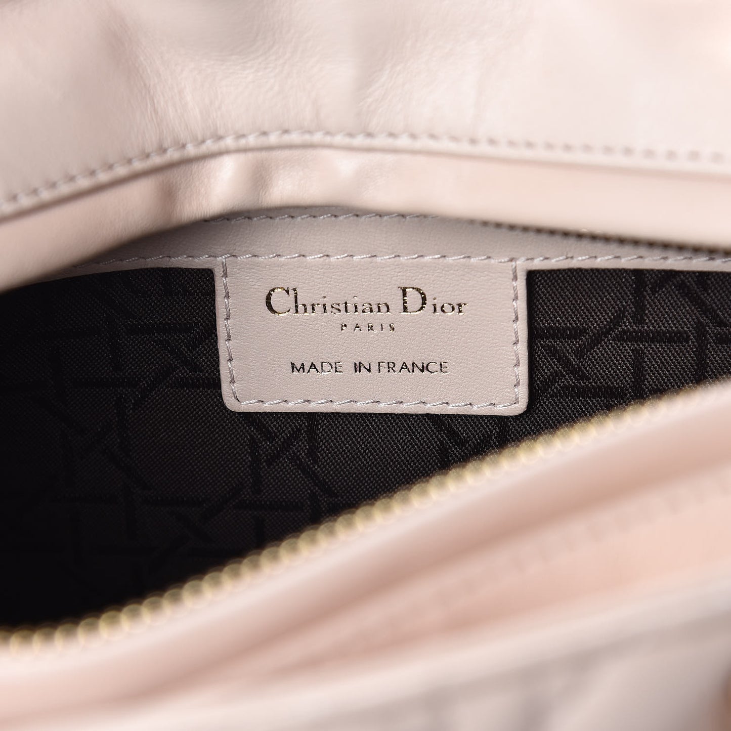 Lambskin Cannage Medium Lady Dior Light Pink
