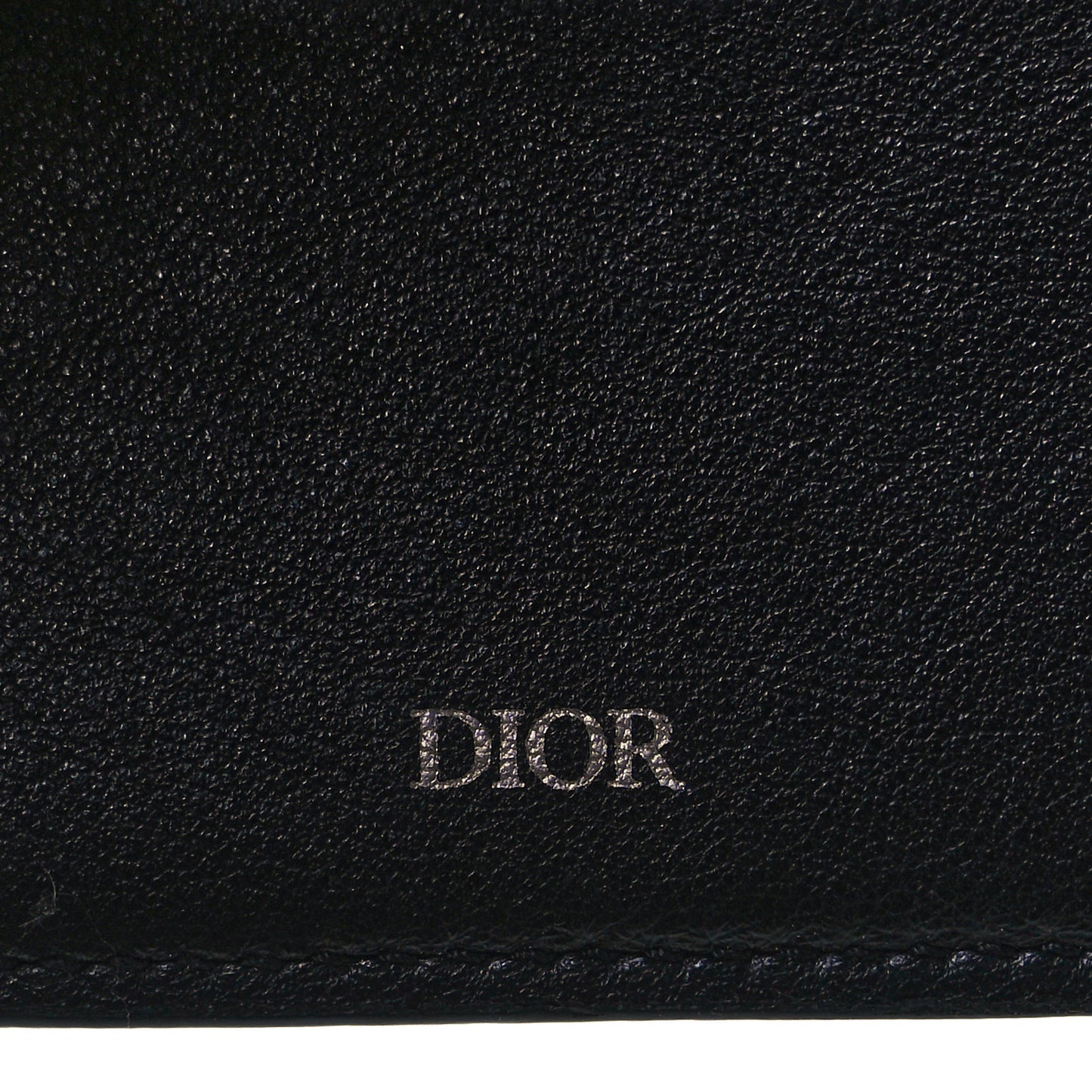 Oblique Compact Wallet Black