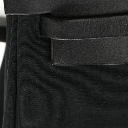 Hermes Toile Vache Calfskin Herbag 30 PM Backpack Black 10 of 10