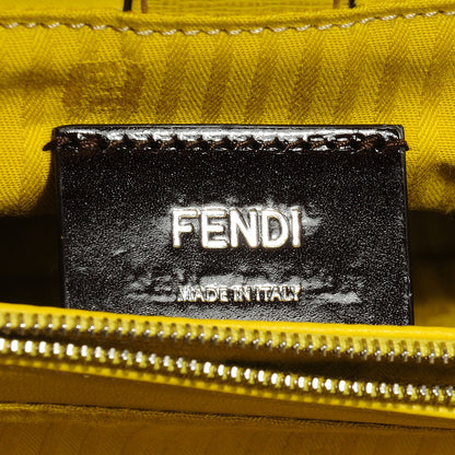 Fendi Vitello Elite Petite 2Jours Tote Cedro 9 of 10