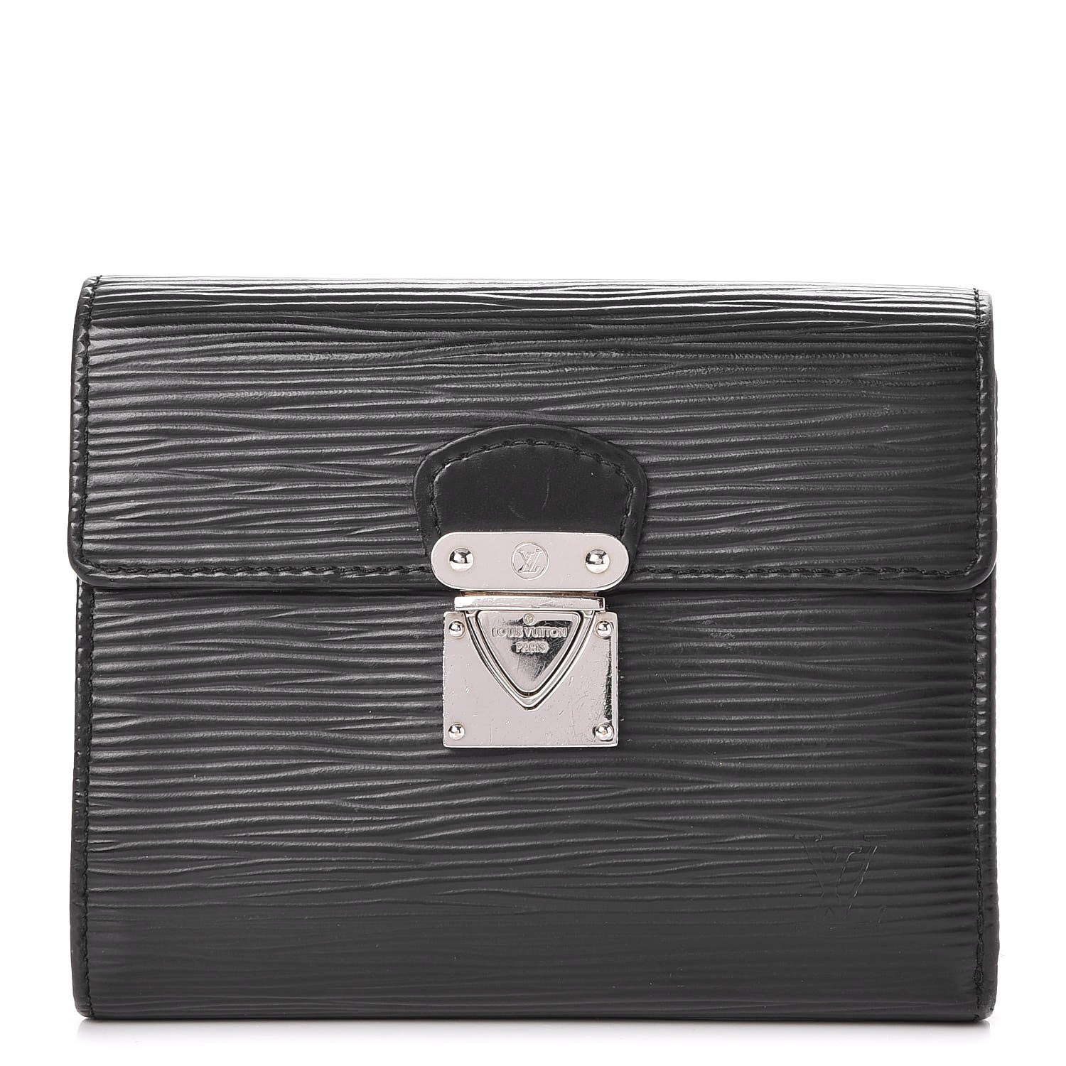 Louis Vuitton Epi Koala Wallet Black 1 of 7