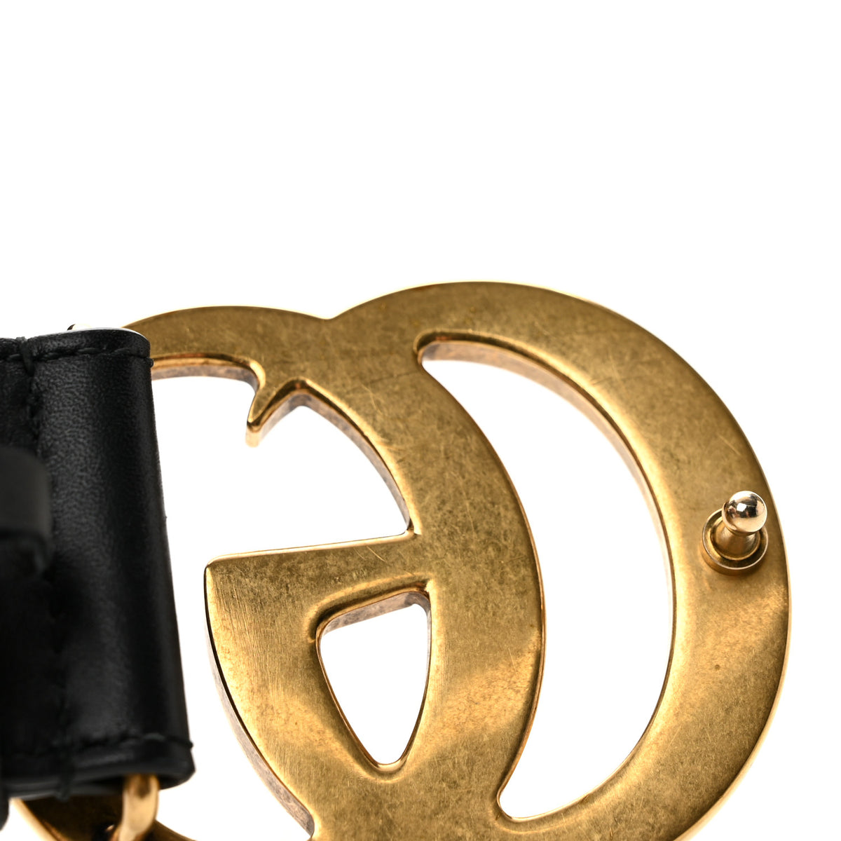 Calfskin Double G 40mm Belt 80 32 Black