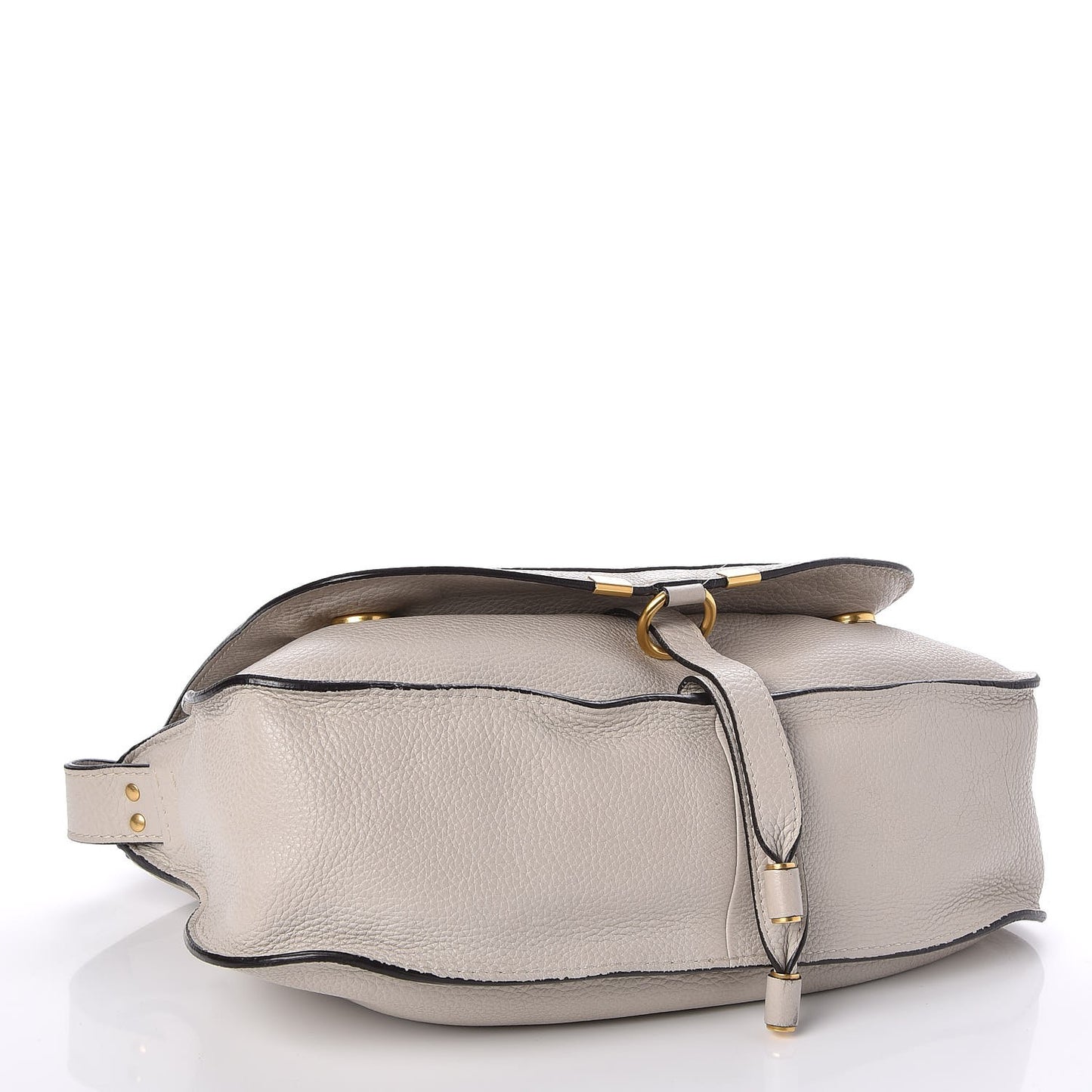 Calfskin Medium Marcie Top Handle Bag Dove