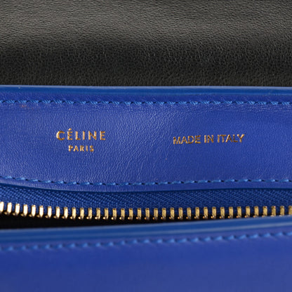 Celine Smooth Calfskin Medium Tri-Color Trapeze Black 6 of 6