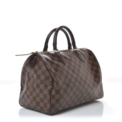 Louis Vuitton Damier Ebene Speedy 30 3 of 12