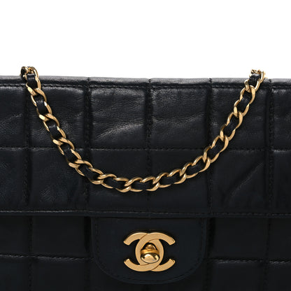 Chanel Lambskin East West Chocolate Bar Flap Black 8 of 10