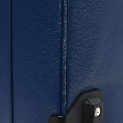 Prada Saffiano Travel Trolley Luggage Bluette 8 of 12