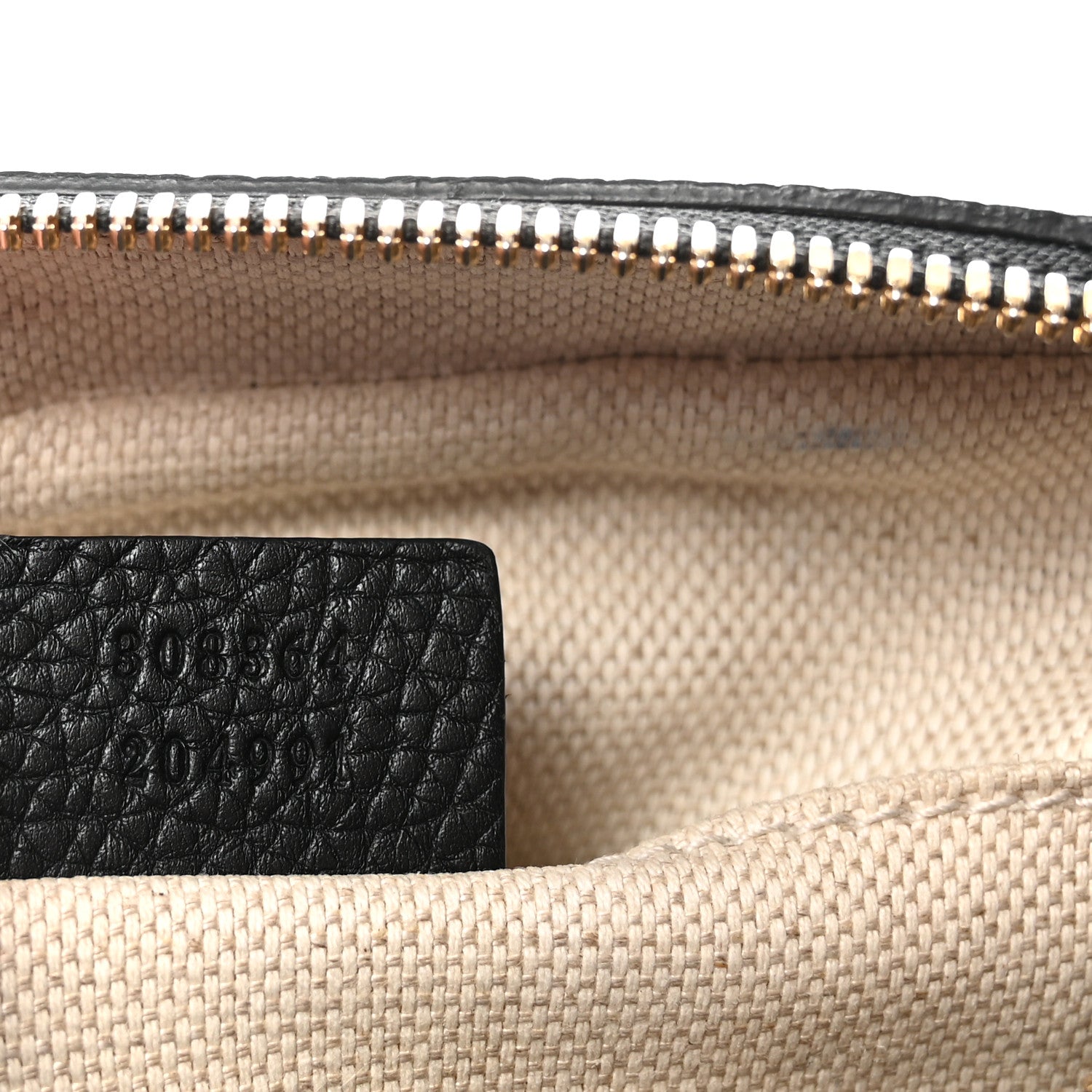 Gucci Pebbled Calfskin Small Soho Disco Bag Black 7 of 10