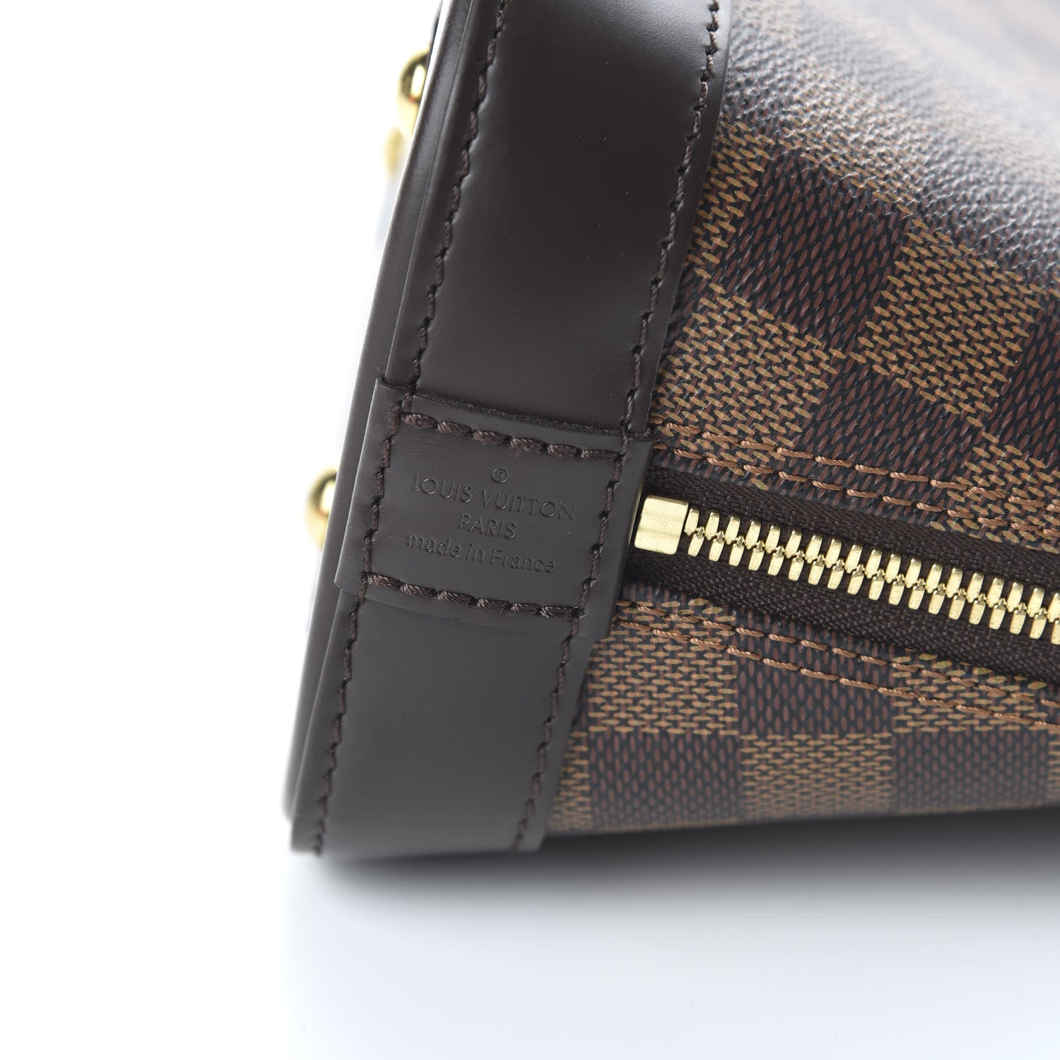 Louis Vuitton Damier Ebene Alma BB 8 of 10