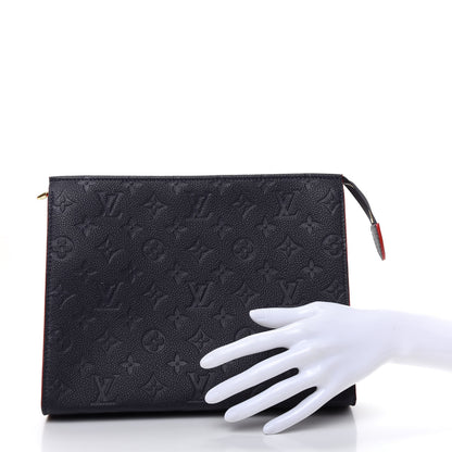 Louis Vuitton Empreinte Monogram Toiletry Pouch 26 Marine Rouge 2 of 7