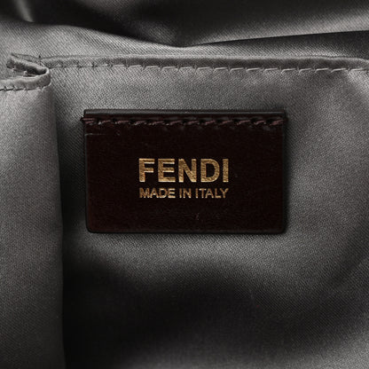 Fendi Vitello Savana Forever Hobo Grigio Tartaruga Natural 6 of 13