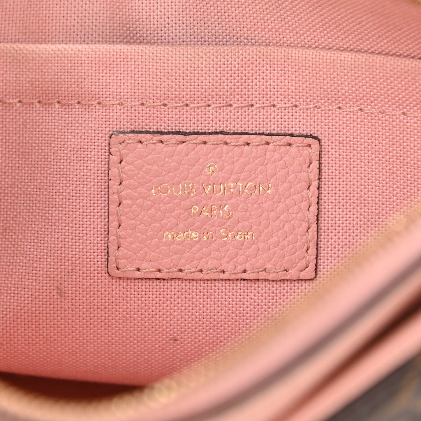 Monogram Pallas Clutch Rose Poudre