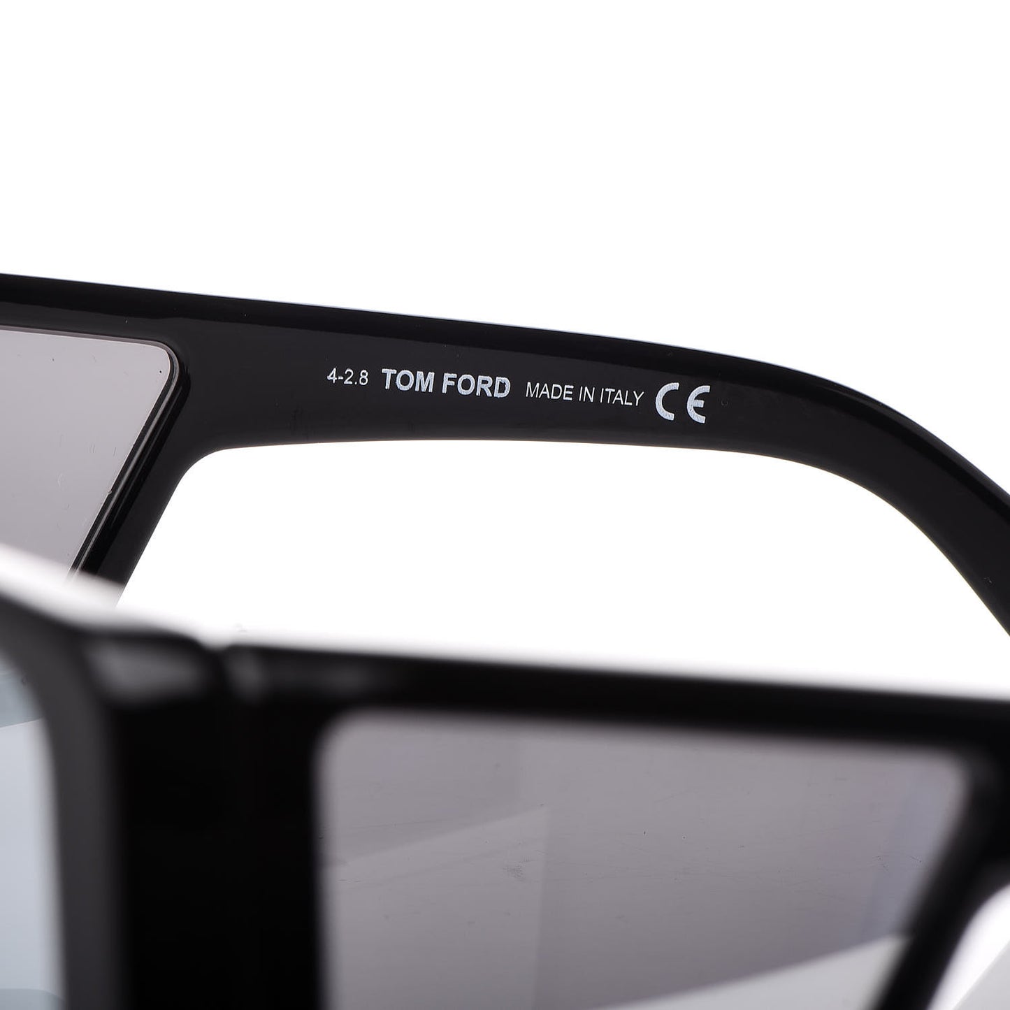 Square Atticus Sunglasses TF710 Black Smoke