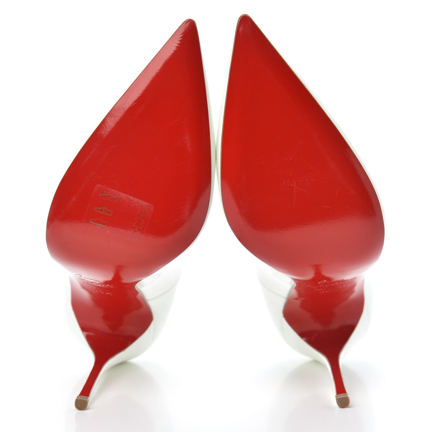 Christian Louboutin Patent So Kate 120 Pumps 36.5 White 5 of 8