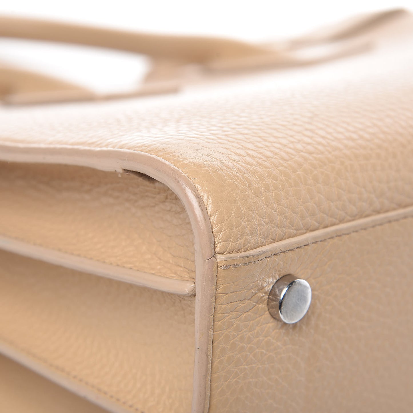Grained Calfskin Small Sac De Jour Nude Powder