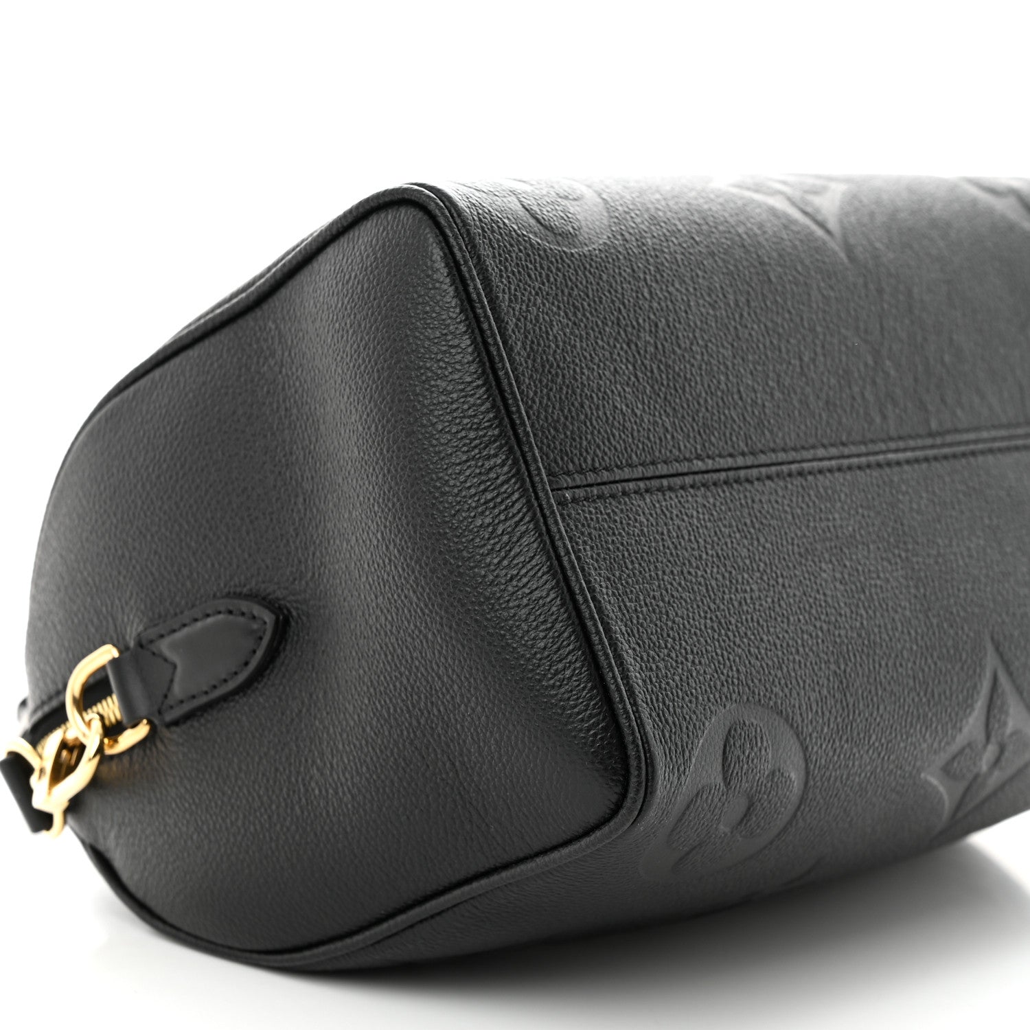 Louis Vuitton Empreinte Monogram Giant Speedy Bandouliere 25 Black 8 of 11