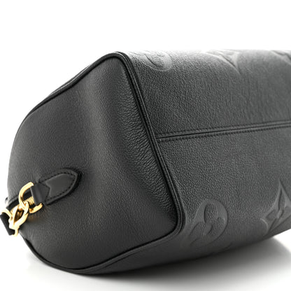 Louis Vuitton Empreinte Monogram Giant Speedy Bandouliere 25 Black 8 of 11