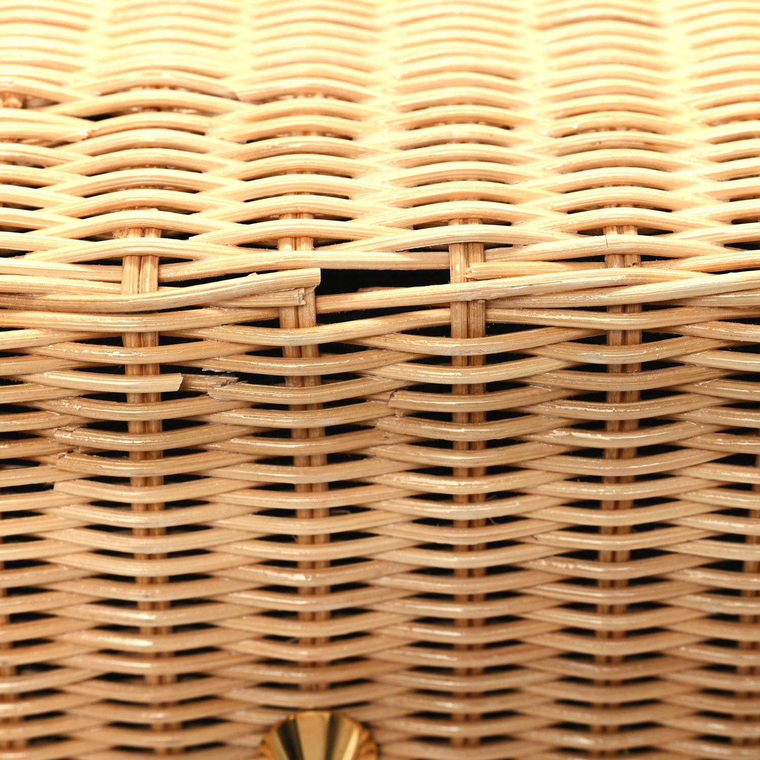 Prada Wicker Canvas Large Tote Naturale Black 10 of 14