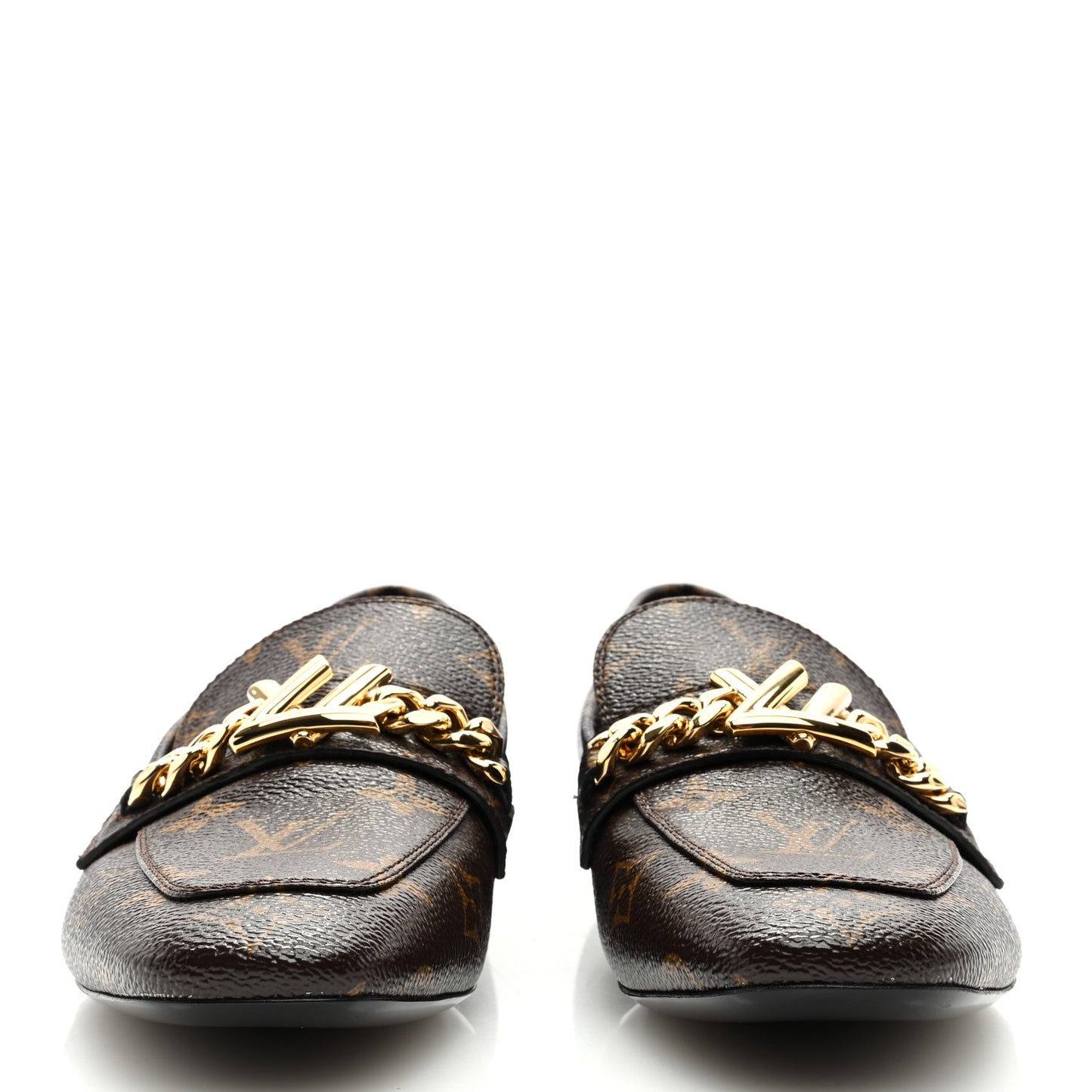 Monogram Upper Case Flat Loafer 37.5